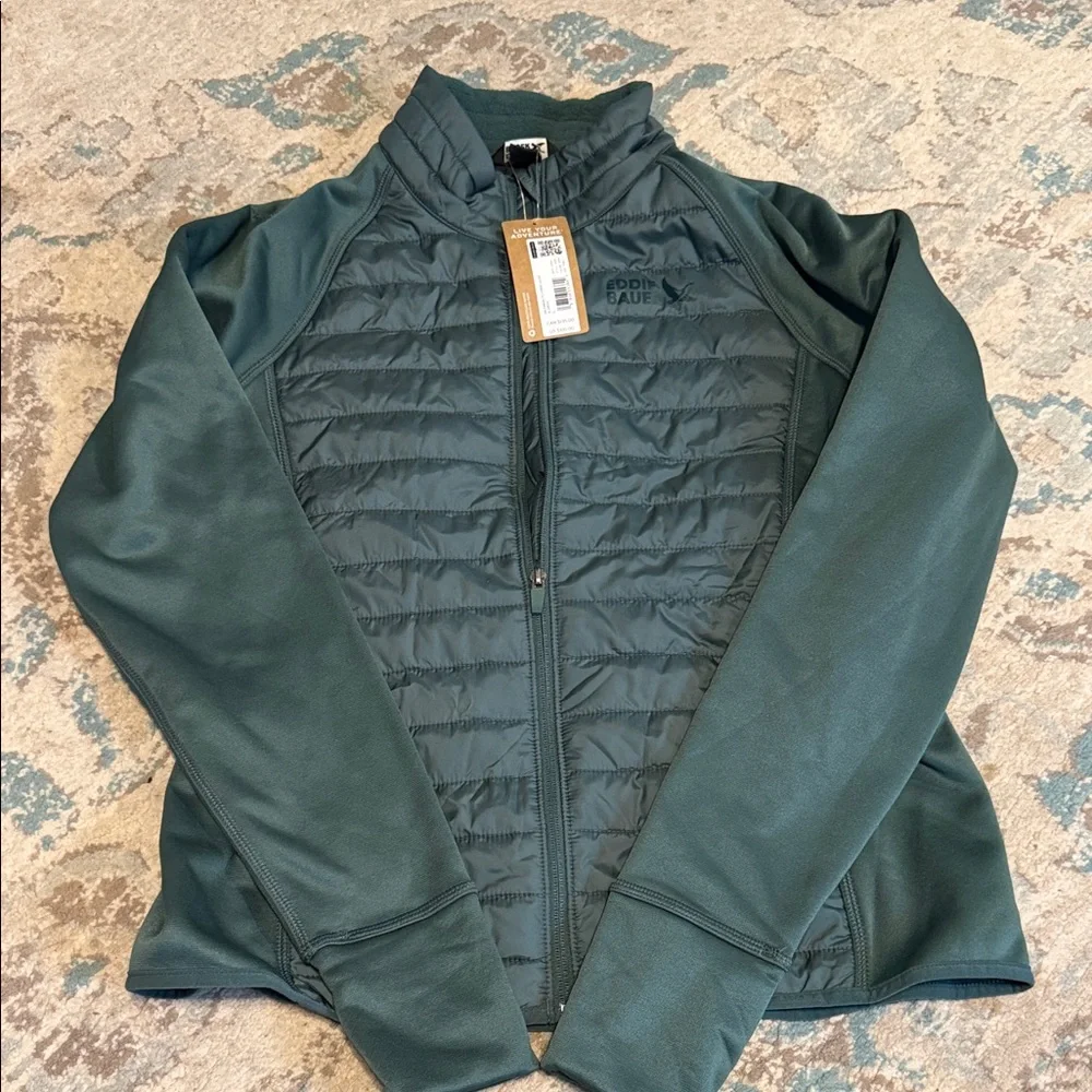 Eddie Bauer Women's Dark Green Puffer Jacket - Picture 1 of 1
